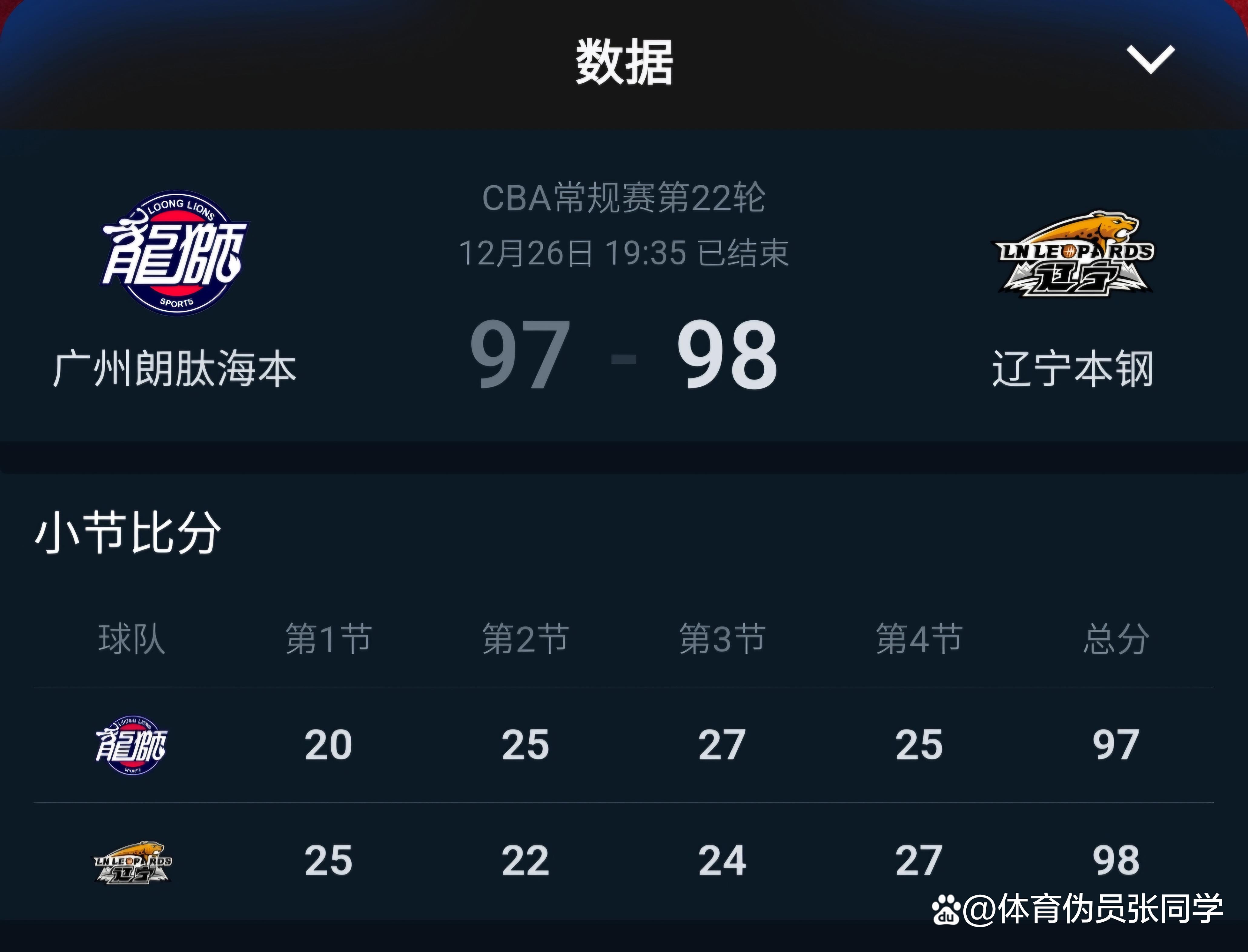 辽宁男篮客场作战，期待在对手硬地取胜